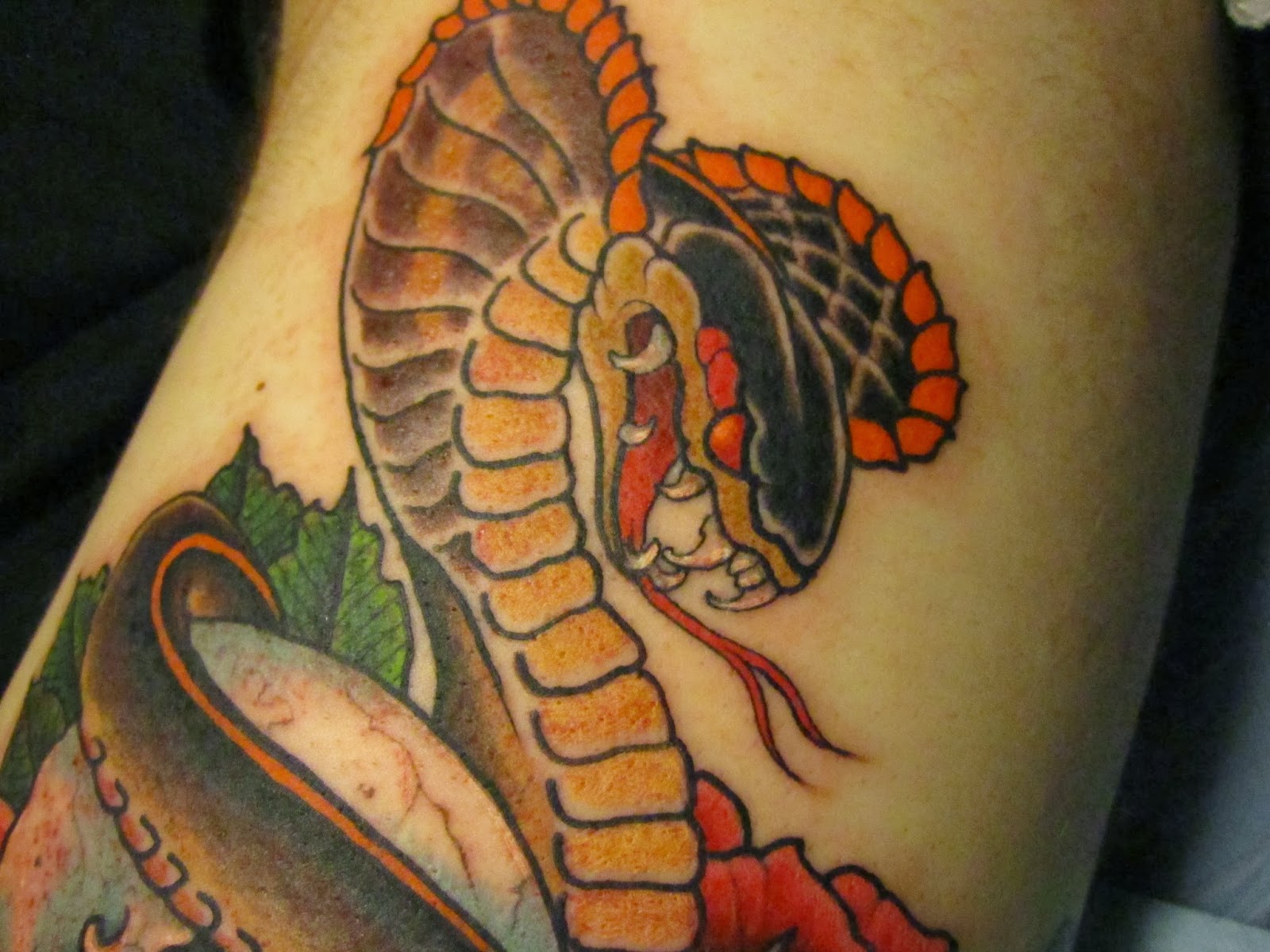 Danny Meza: Skull & Snake (Tattoo)