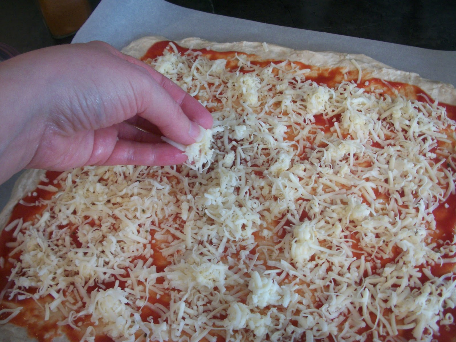Cook with Sara Cajun Shrimp Pizza