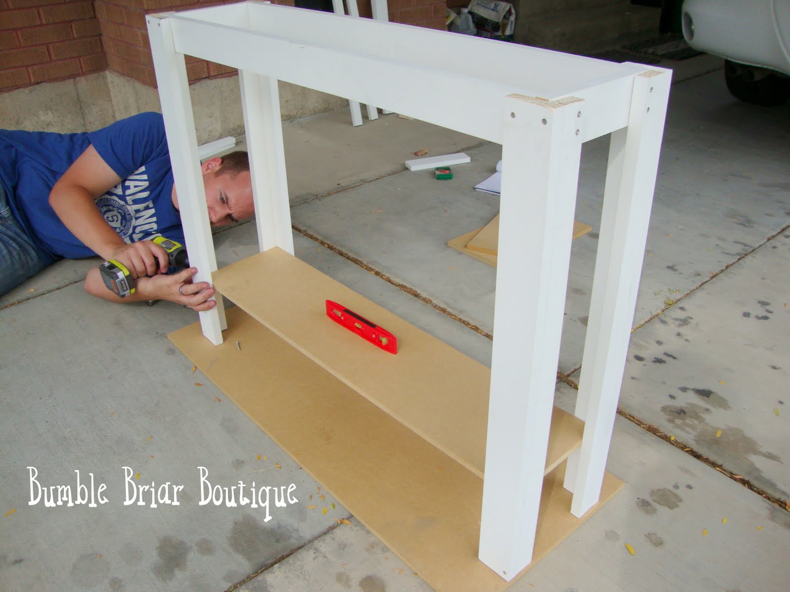 Bumble Briar Boutique How to build a sofa table...