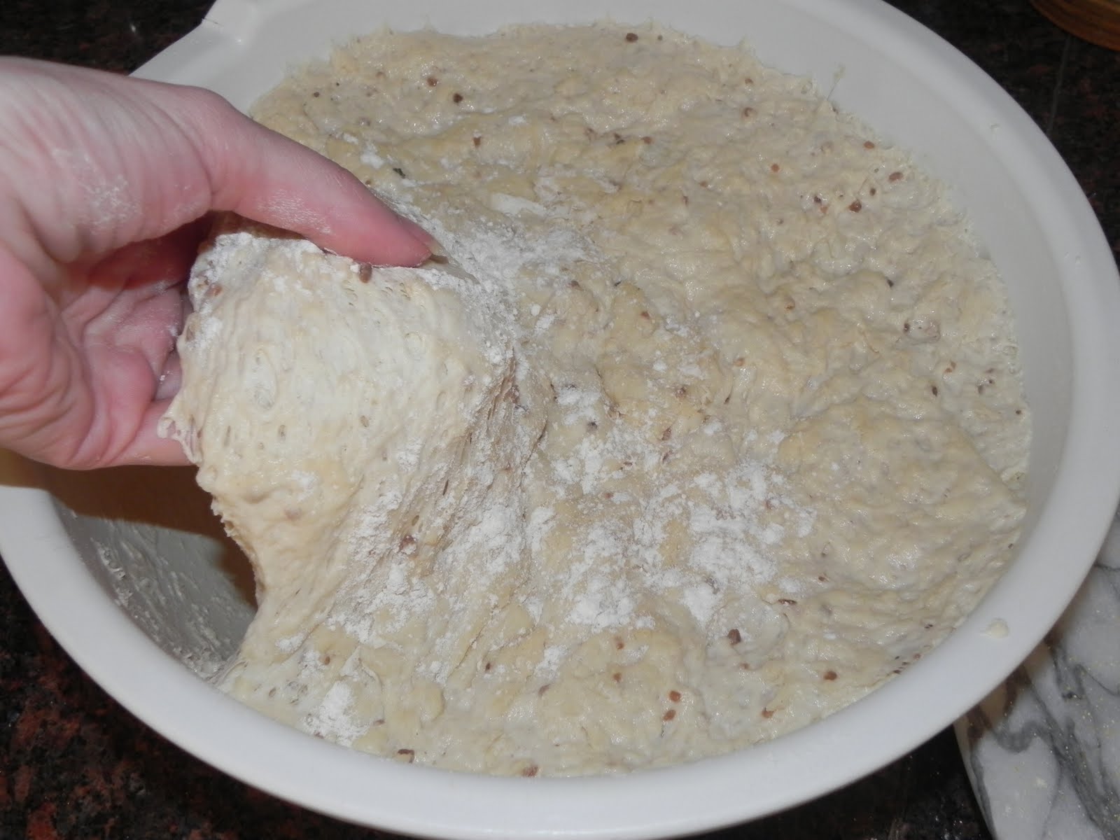 Farrah's Food Adventures Roasted Garlic Potato Bread