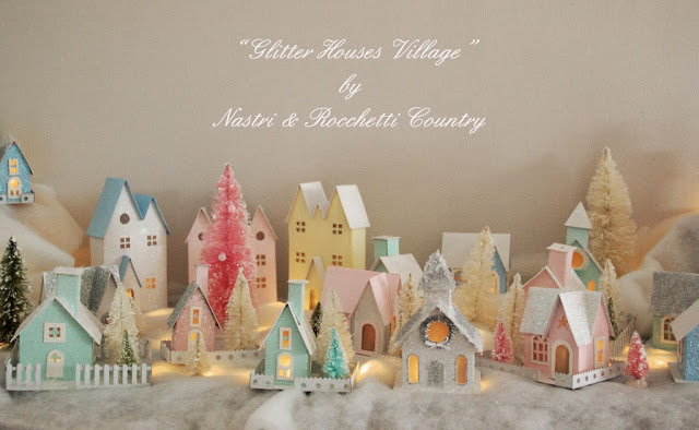 Glitter+ Houses +Village