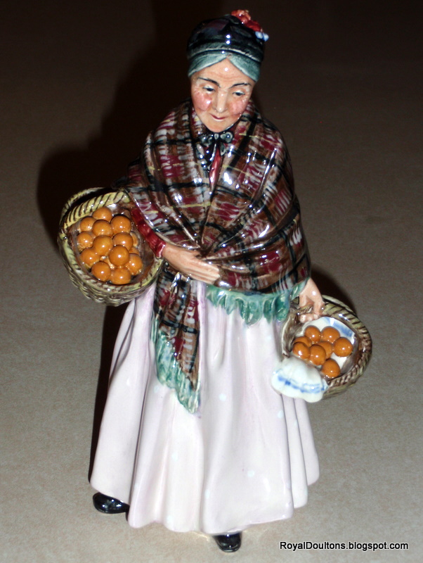 royaldoultons Royal Doulton Figurine The Orange Lady HN 1759