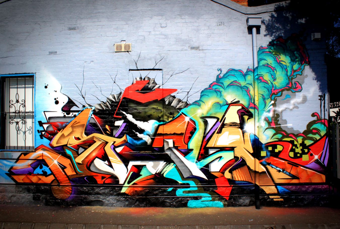 Graffiti Background Wall Street Art Wallpapers Backgrounds