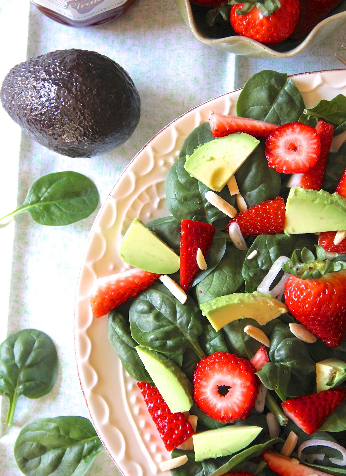 ValSoCal Strawberry Avocado Salad