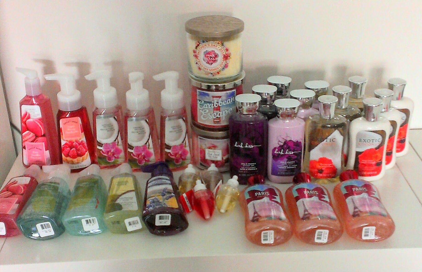 glamamama bath and body works 2014 semi annual sale haul part 1 semi annual sale bath body works