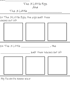 First Grade Fanatics: The Three Little Pigs