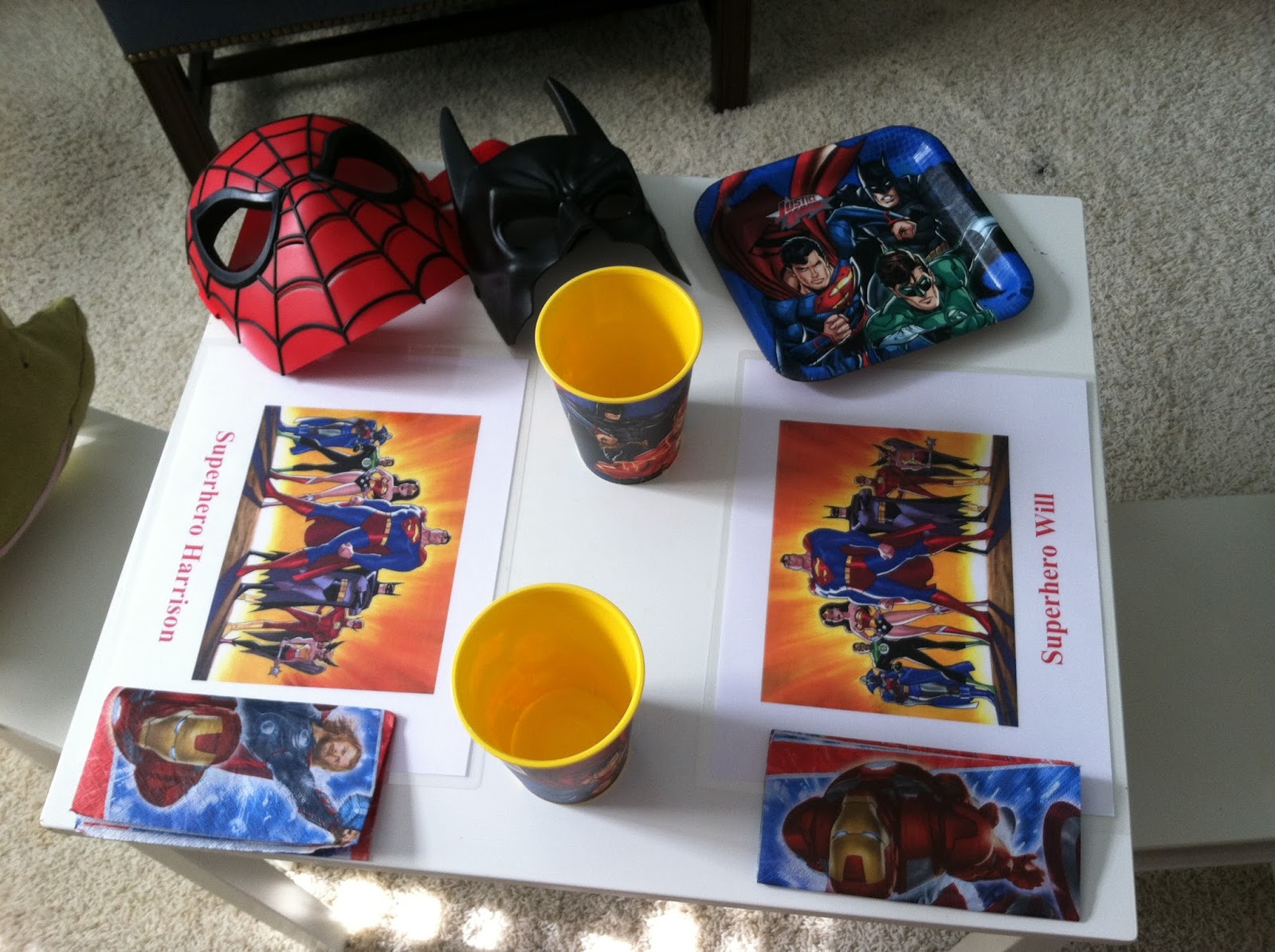 The Southern Sideboard Superhero Lunch