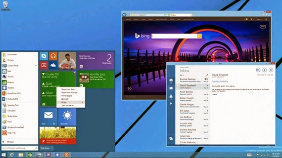 Windows 8.1, Επιστροφή του Start menu τον Αύγουστο