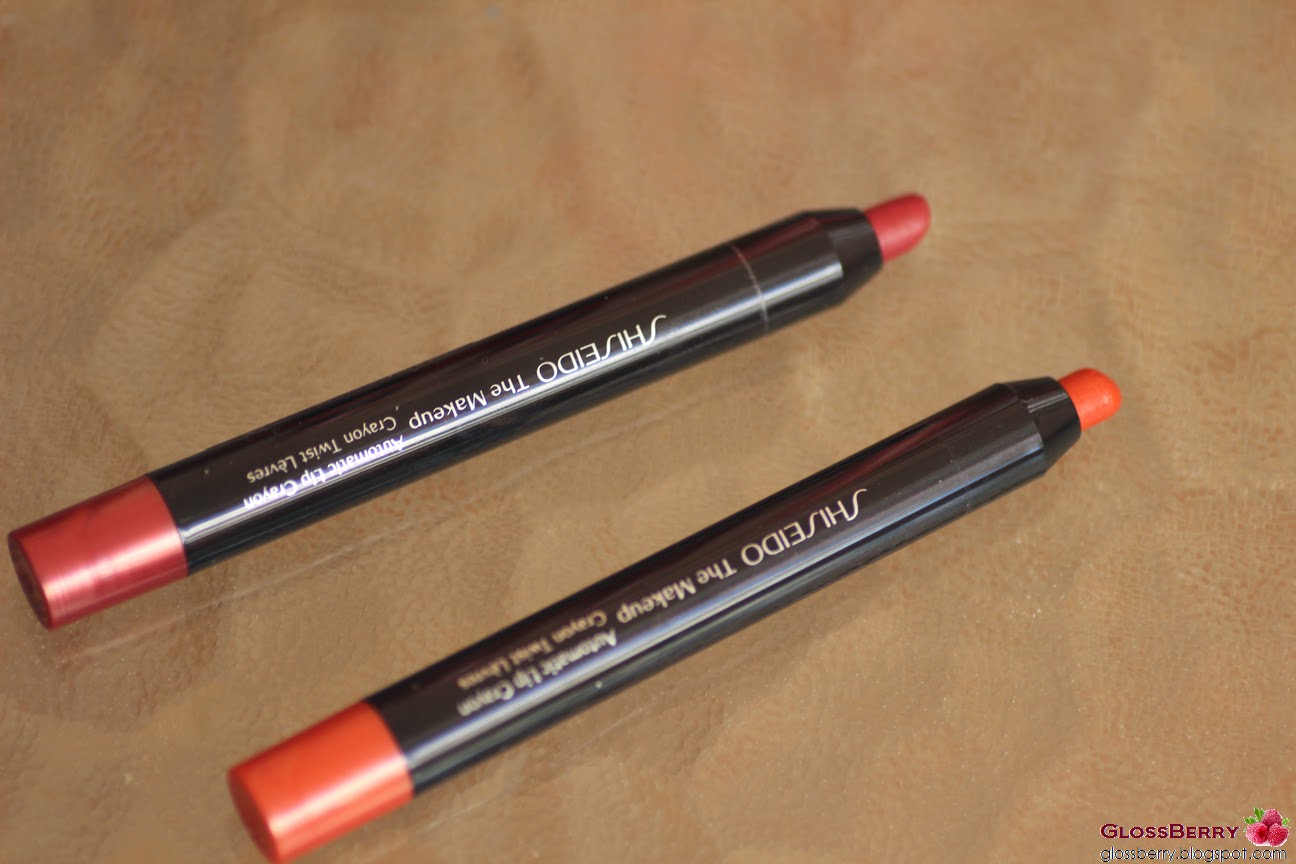 shiseido automatic lip crayon lc4 lc5 שיסיידו שפתון