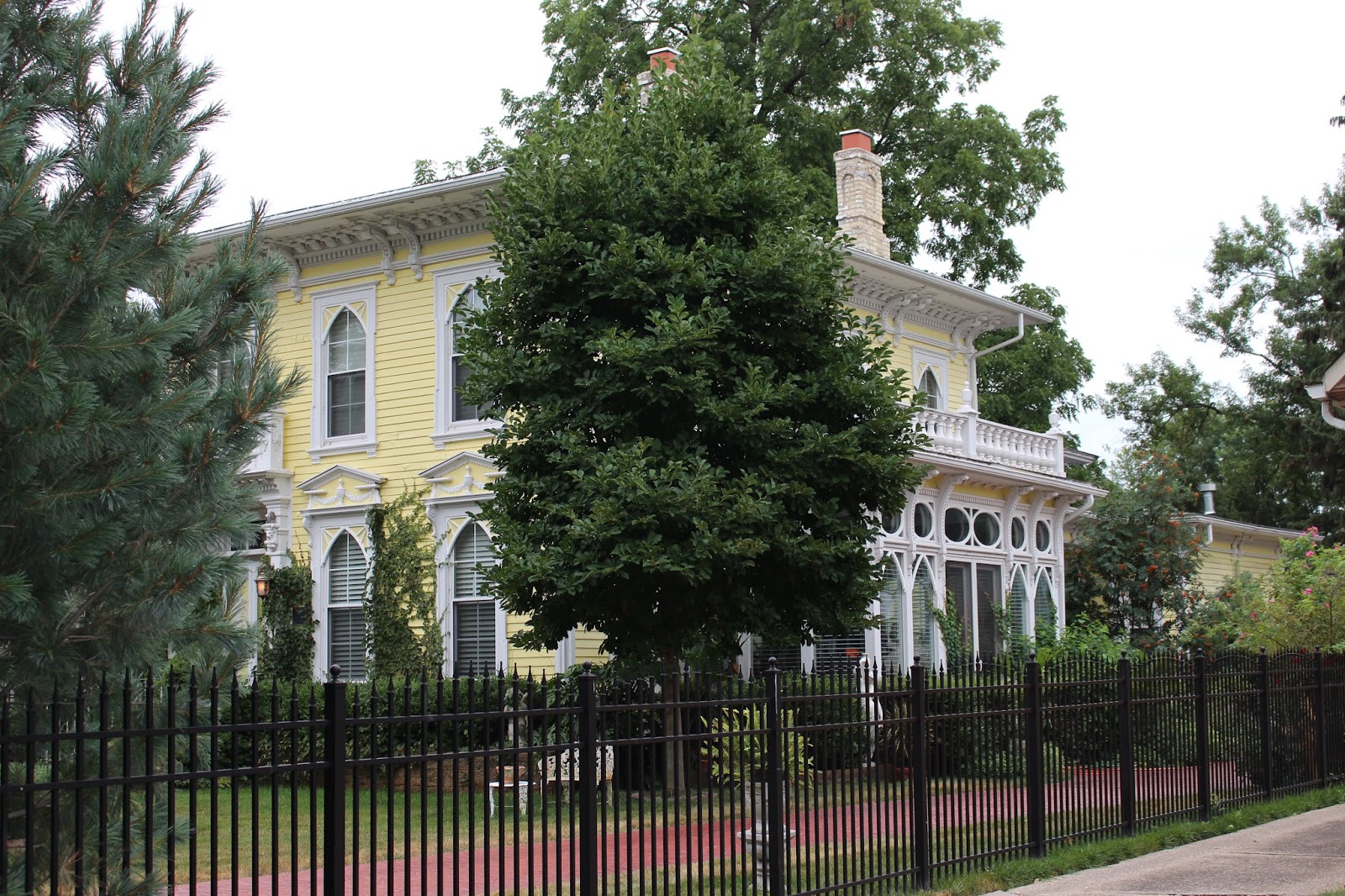 The Picturesque Style Italianate Architecture The Brewster Randall House, Janesville, WI