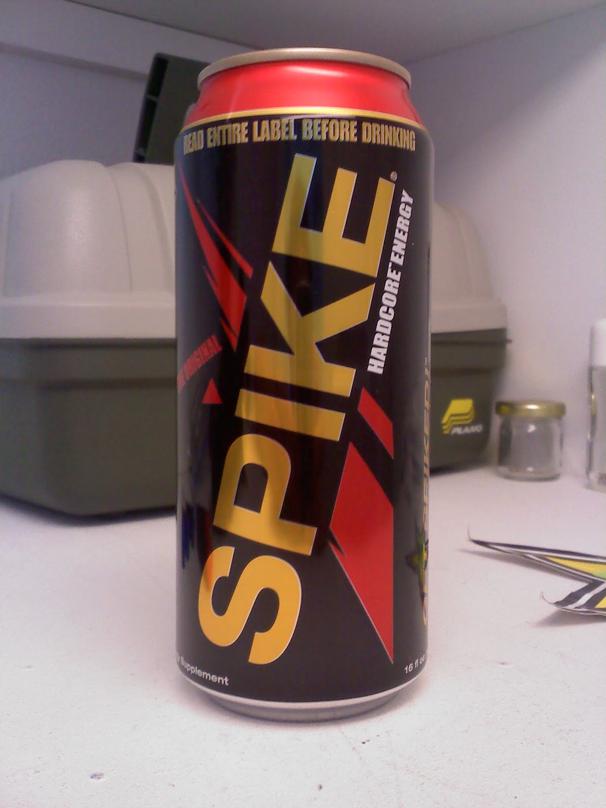 CAFFEINE! Review for Spike Hardcore EnergyThe Original