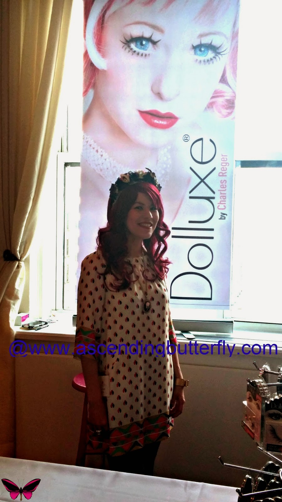 Dolluxe Display area at BeautyPress Spotlight Day February 2014