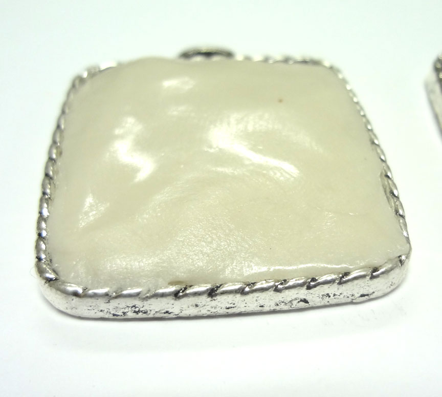 Resin Crafts Stamping Into Jewelry Clay