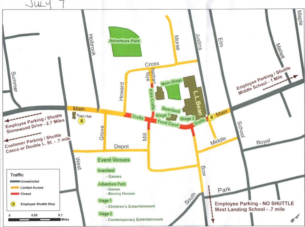 White Cedar Inn Today LL Bean 100th Anniversary Hometown Celebration