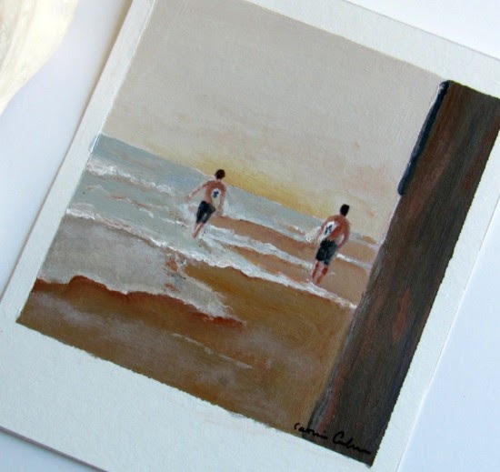 Polaroid Paintings By Magic Markings Art Poppytalk