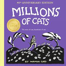 Millions of Cats, the classic children's book by Wanda Gág