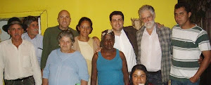 Dr. Cláudio visita amigos no bairro São Jerônimo