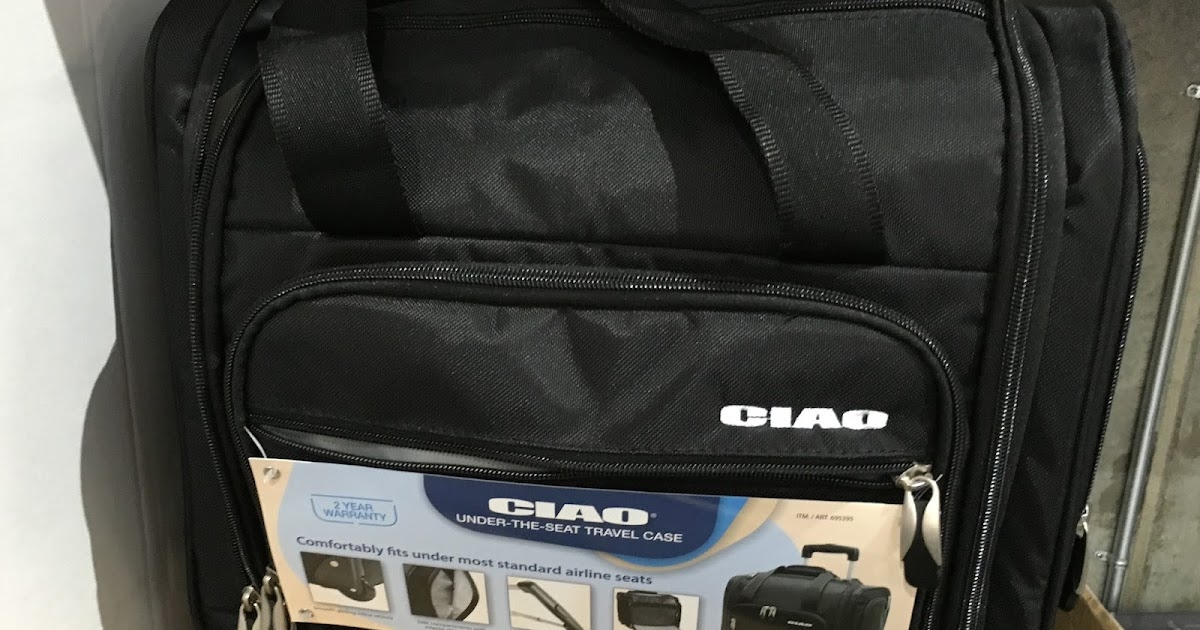 Ciao UndertheSeat Travel Case Costco Weekender