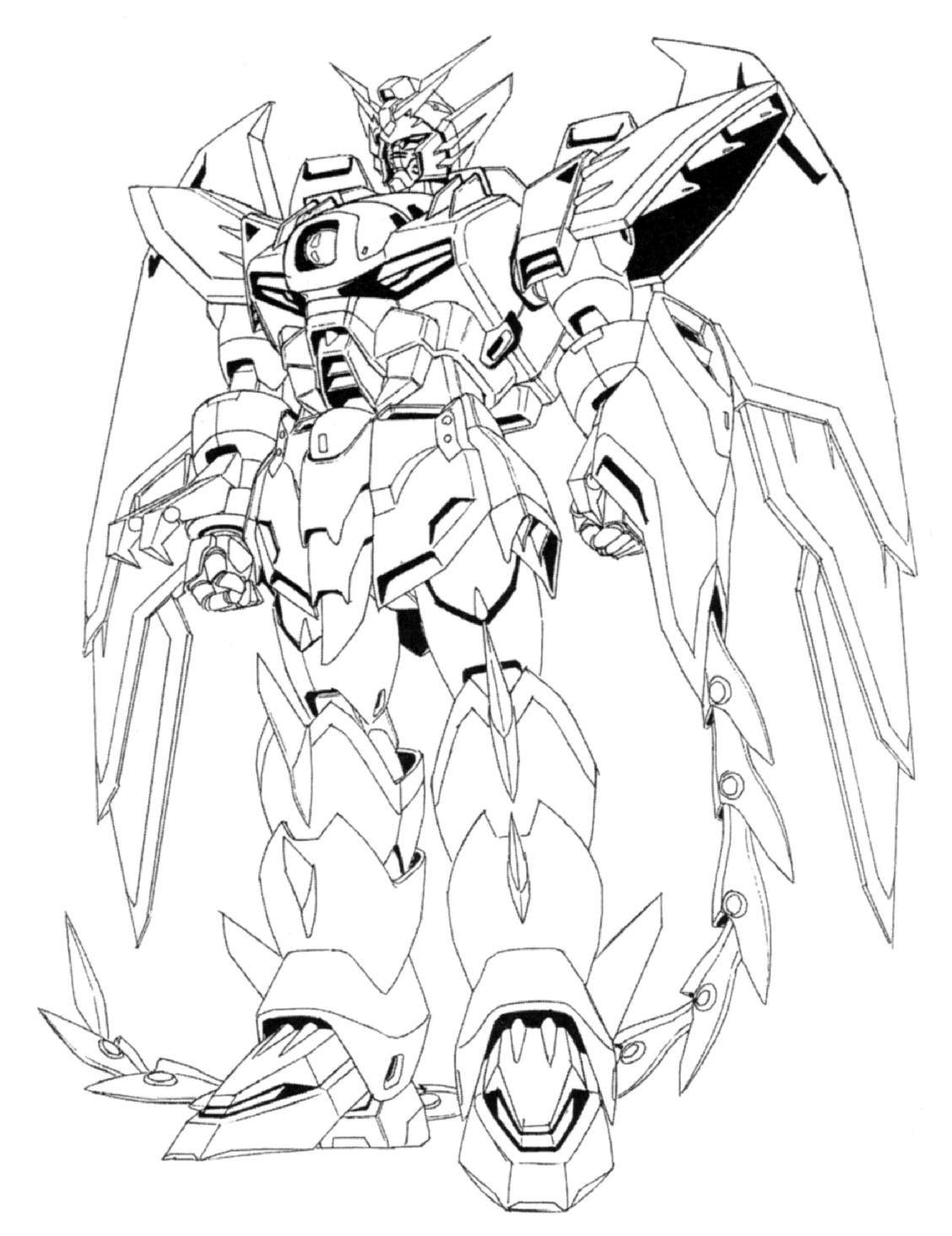 Sd Gundam Force Coloring Pages - Learny Kids