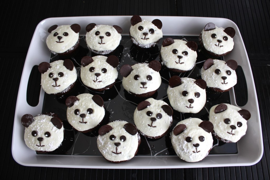 The Createry Shop Easy Panda Cupcakes