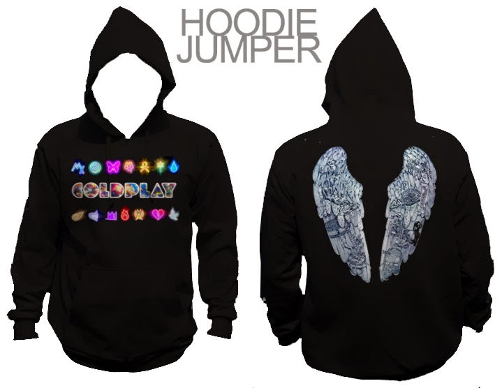 Hoodie Jumper Coldplay Ghost Stories Murah Jual Hoodie Murah