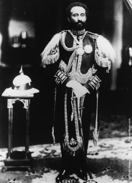 Fascinating Historical Picture of Haile Selassie  in 1930 