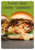 French Onion Chicken Sandwiches