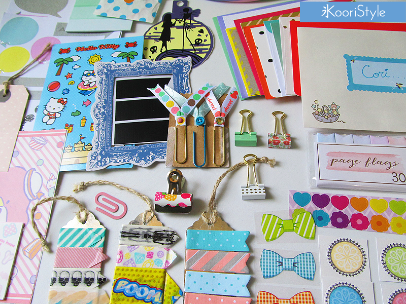Michelle’s Happy Mail from the U.S.! at KooriStyle.com Koori KooriStyle Kawaii Cute Planner Stationery Goods Goodies Kikki Washi Deco Tape Sticky Note Notes Paper Clips Happy Snail Mail Revolution Unboxing Opening Video Letter Envelope Idea