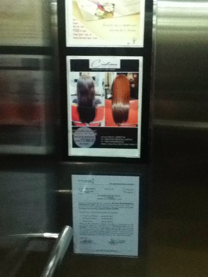Soho Central Condominium Memos & Ads in the Elevators