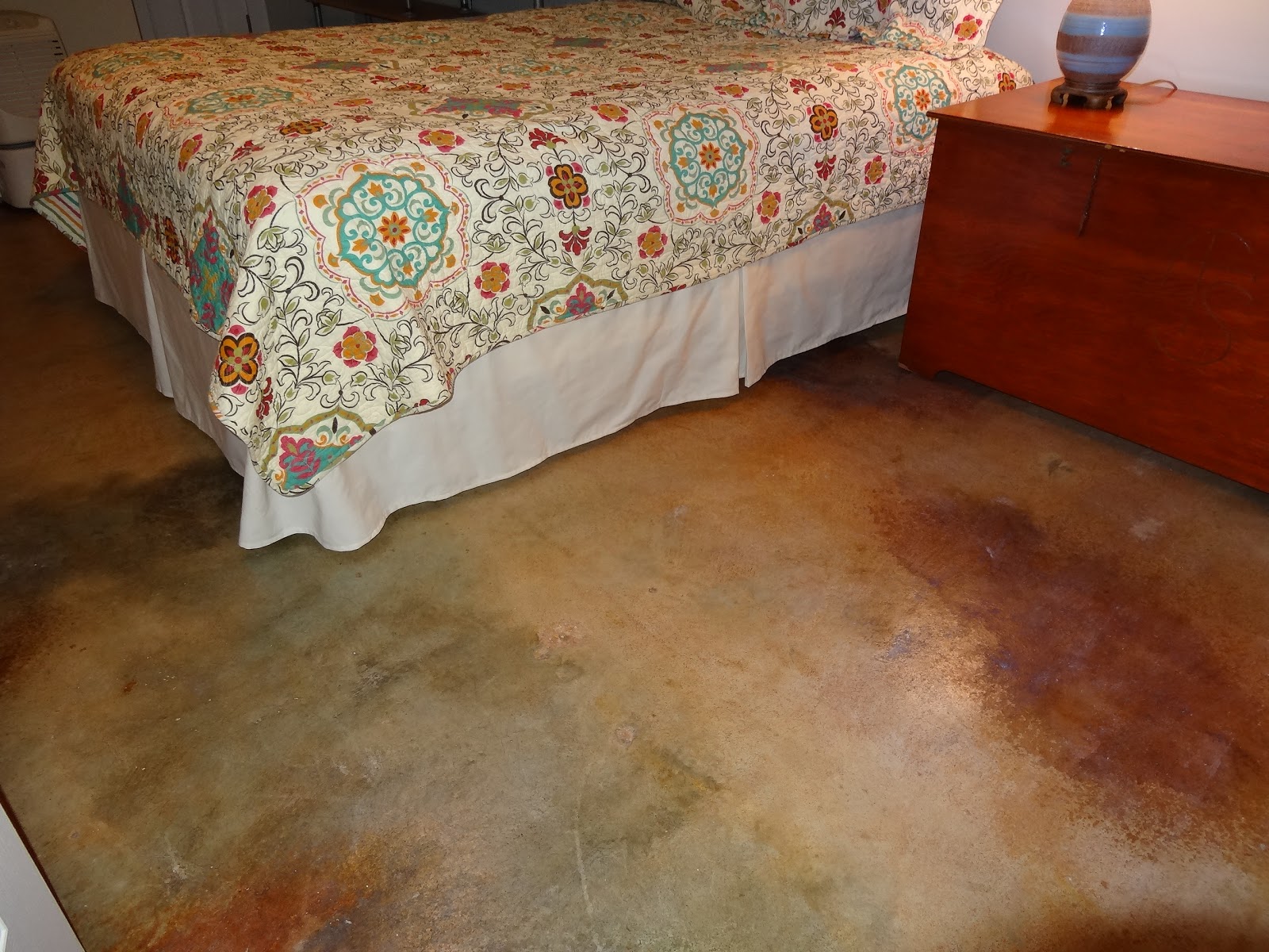 Coloring concrete Cheryl Smith Associates