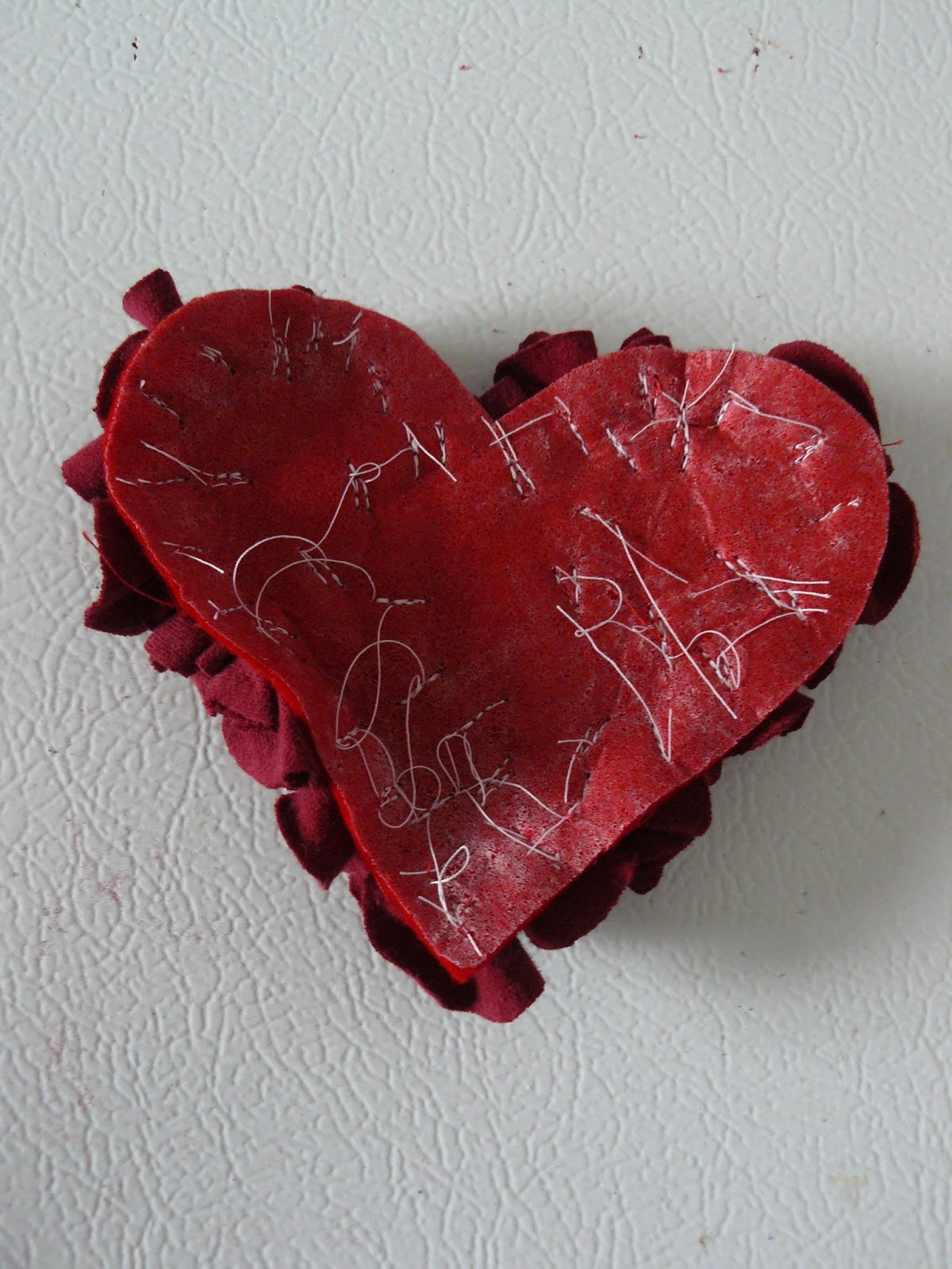 Small Fry & Co. Ruffle Heart Tshirt