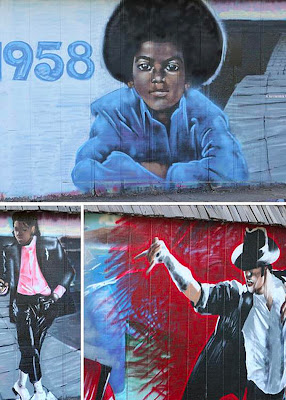 Michael en el arte urbano Michael+Jackson+5