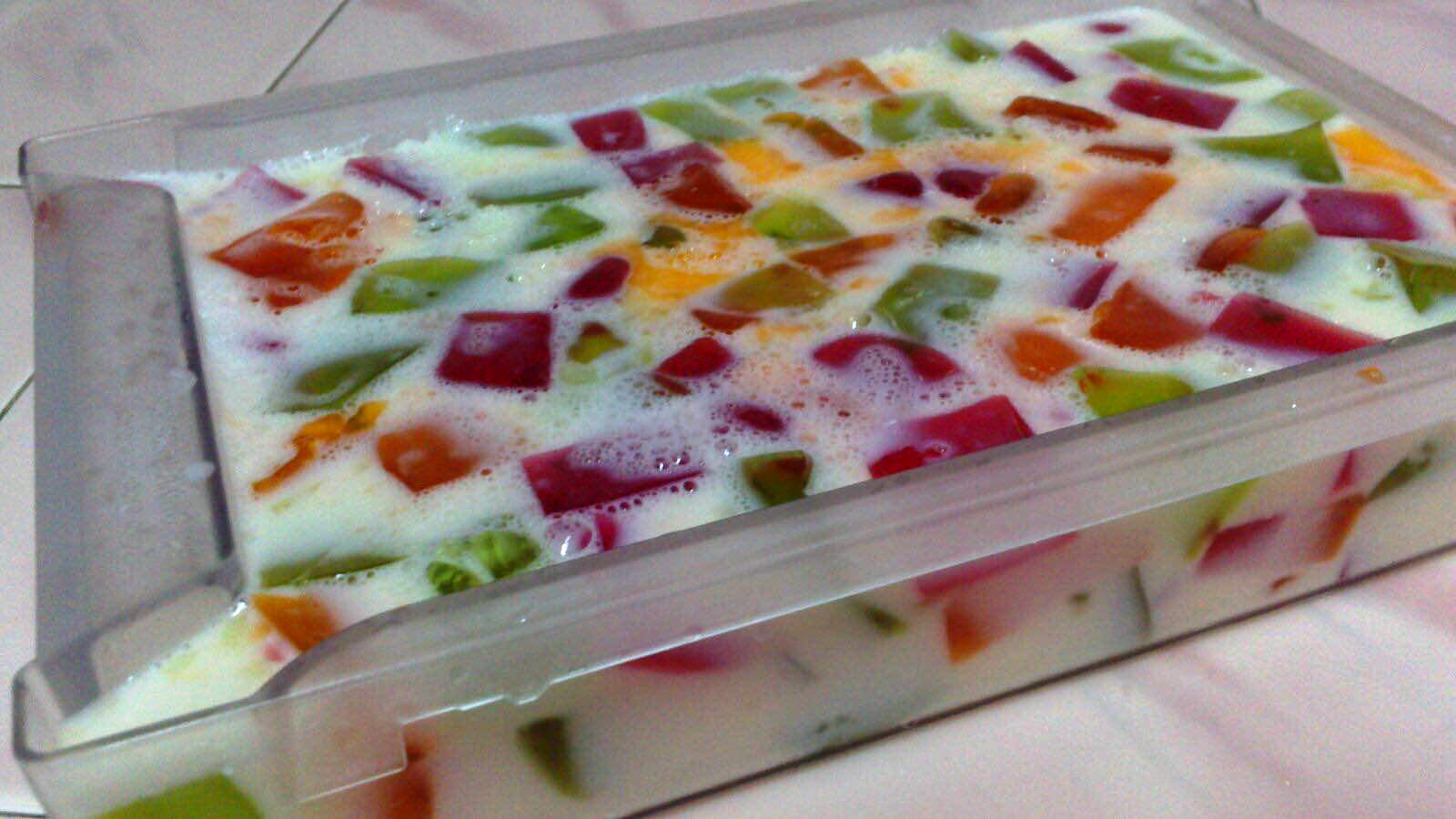 Zara's kitchen Broken glass jelly pudding