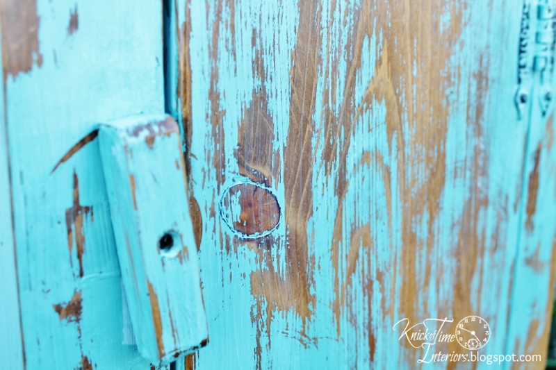 Homemade Chalk Style Paint Pie Safe Knick of Time