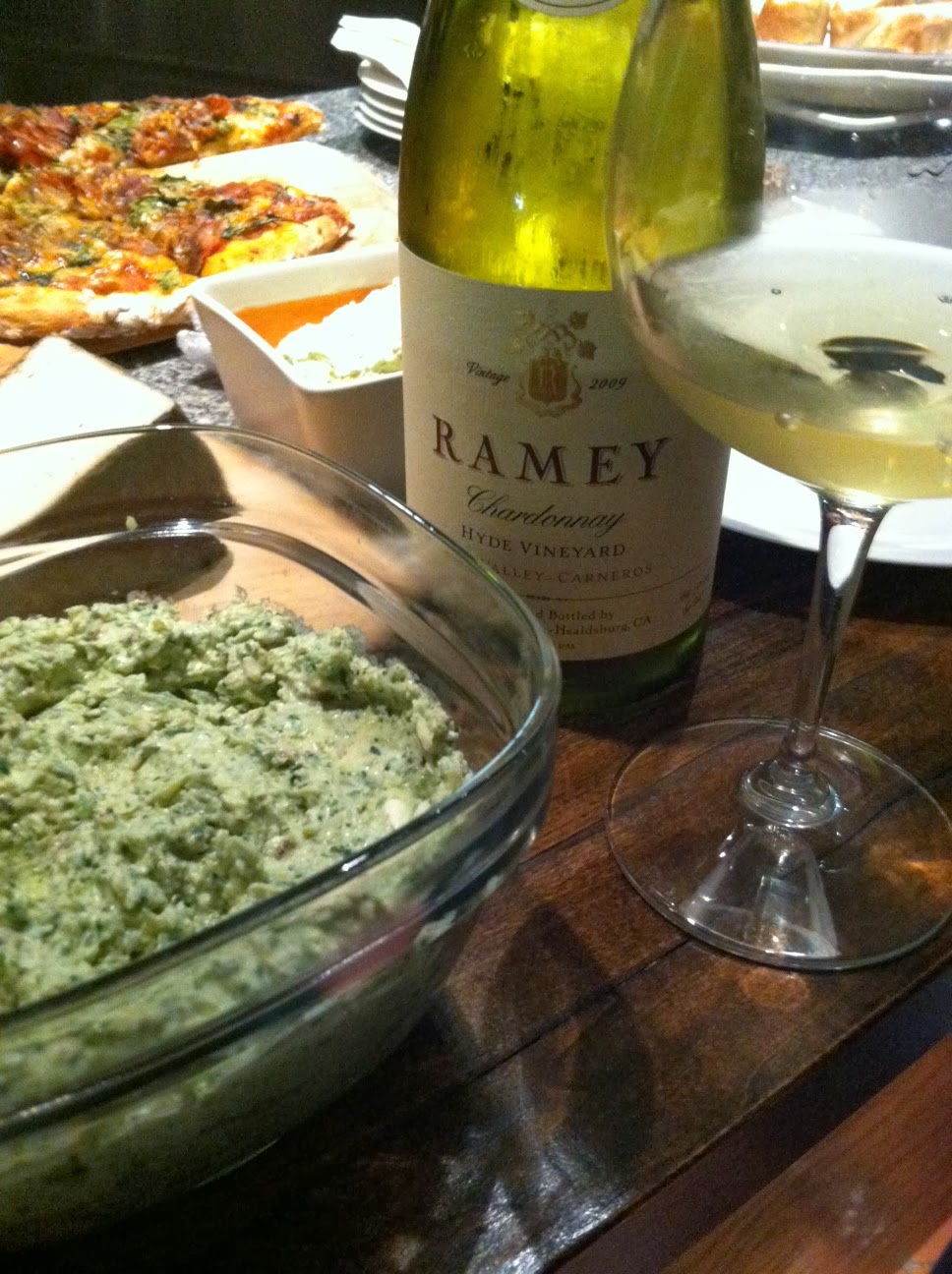 Cooking Chat Artichoke Dip with Roasted Broccoli and Garlic