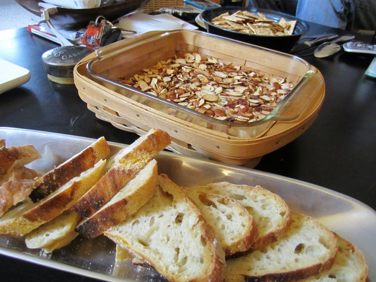 Blogwarts School of Knits, Crafts, and Wizardry Almond Party Spread