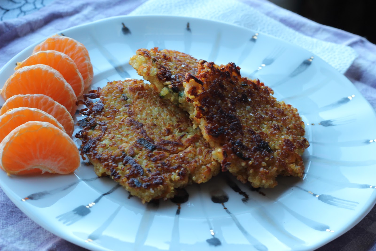 The Kitchen Holiday Sweet Potato Quinoa Fritters