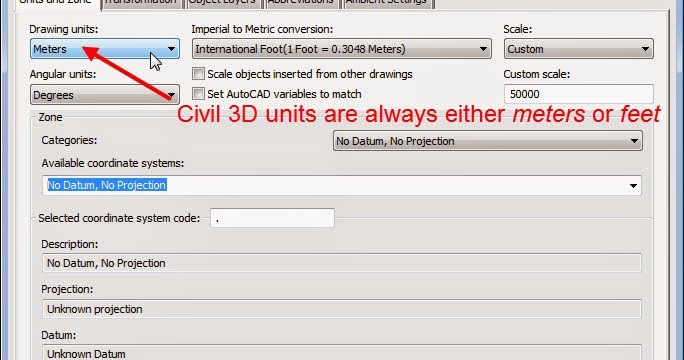 Civil 3d Etcetera Dispatch From Support Vanilla Autocad Vs Civil 3d Scaling