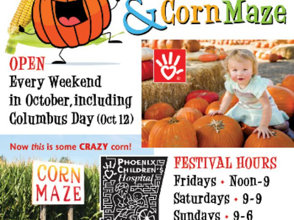 Mortimer Farms' PumpkinFest & Corn Maze- Dewey Arizona