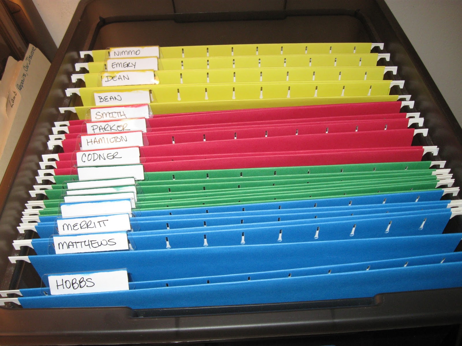 Organizing research material image