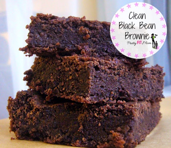 Pretty Fit Mom RECIPE Clean Black Bean Brownie