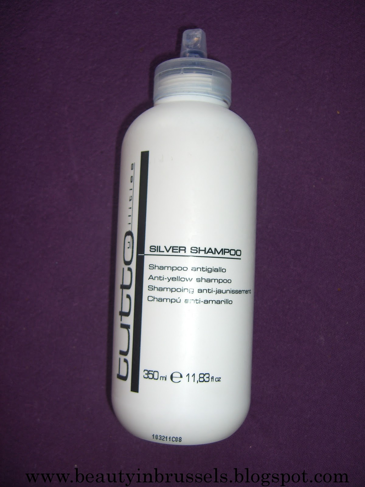 Beauty in Brussels Antiyellow shampoo