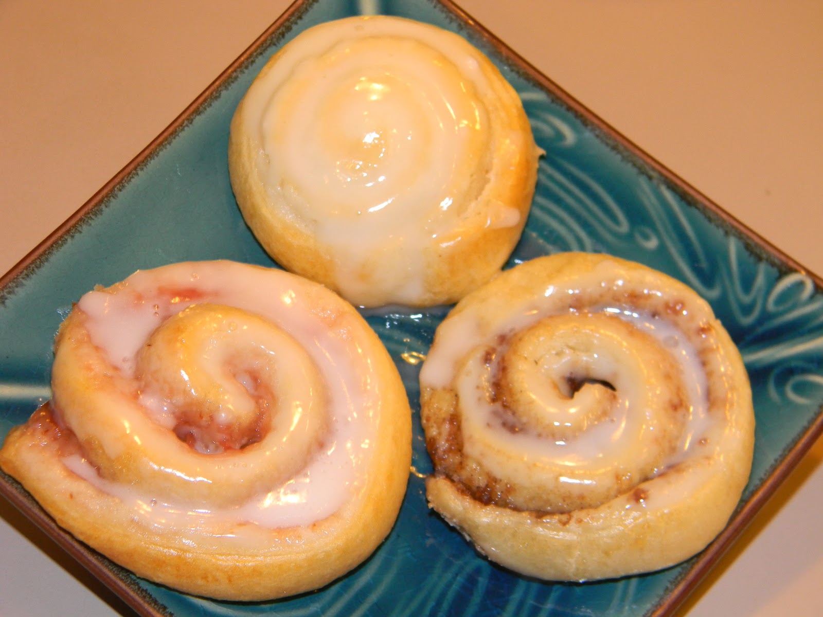 Crazy for Cookies and more Cream Cheese and Fruit Danish Swirls