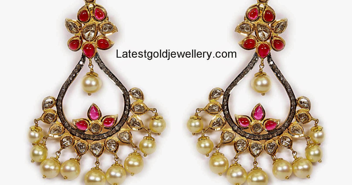 Diamond Chand Bali Earrings Latest Gold Jewellery Designs