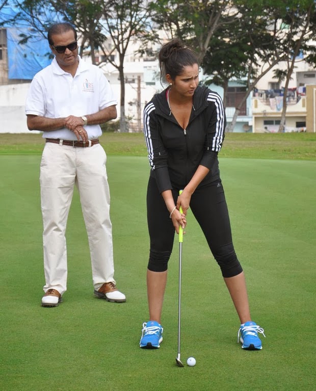 Sania Mirza Photo Learning Sport Football Golf