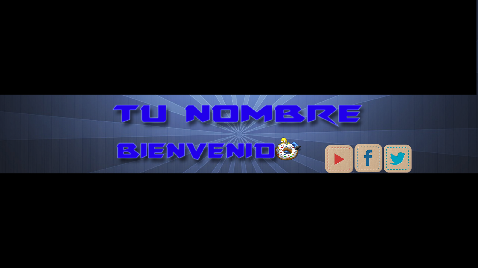Descargar Banner y Intros para youtube