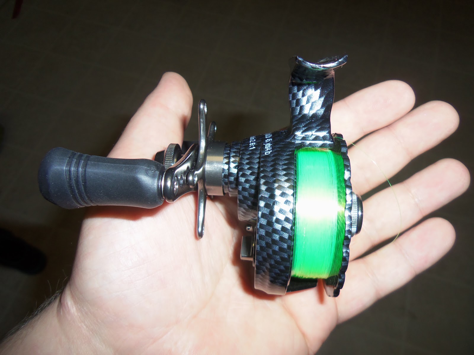 On the Ice with EK Product Review The new Eagle Claw Inline Ice Reel
