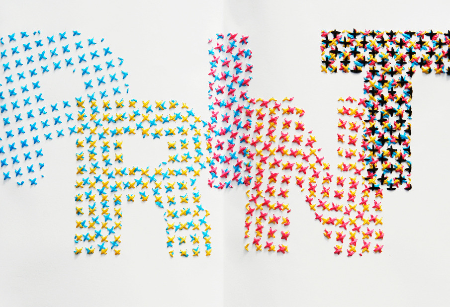 Letterology Pixels versus Dots