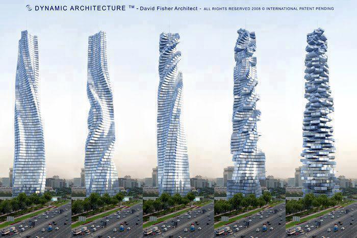 Rotating Tower, Dubai, UAE Rotating Tower, Dubai, UAE