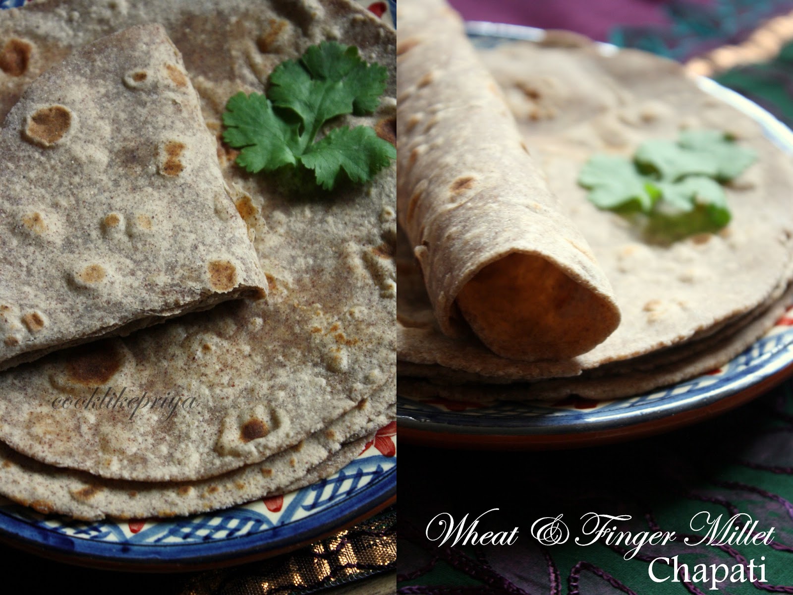 Cook like Priya Ragi wheat Chapati Everyday Chapati with Ragi flour